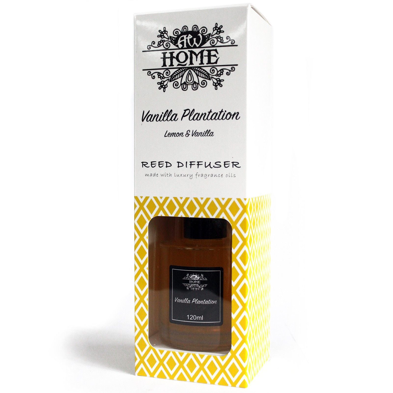120ml Reed Diffuser - Vanilla Plantation - Spiru-shop.nl