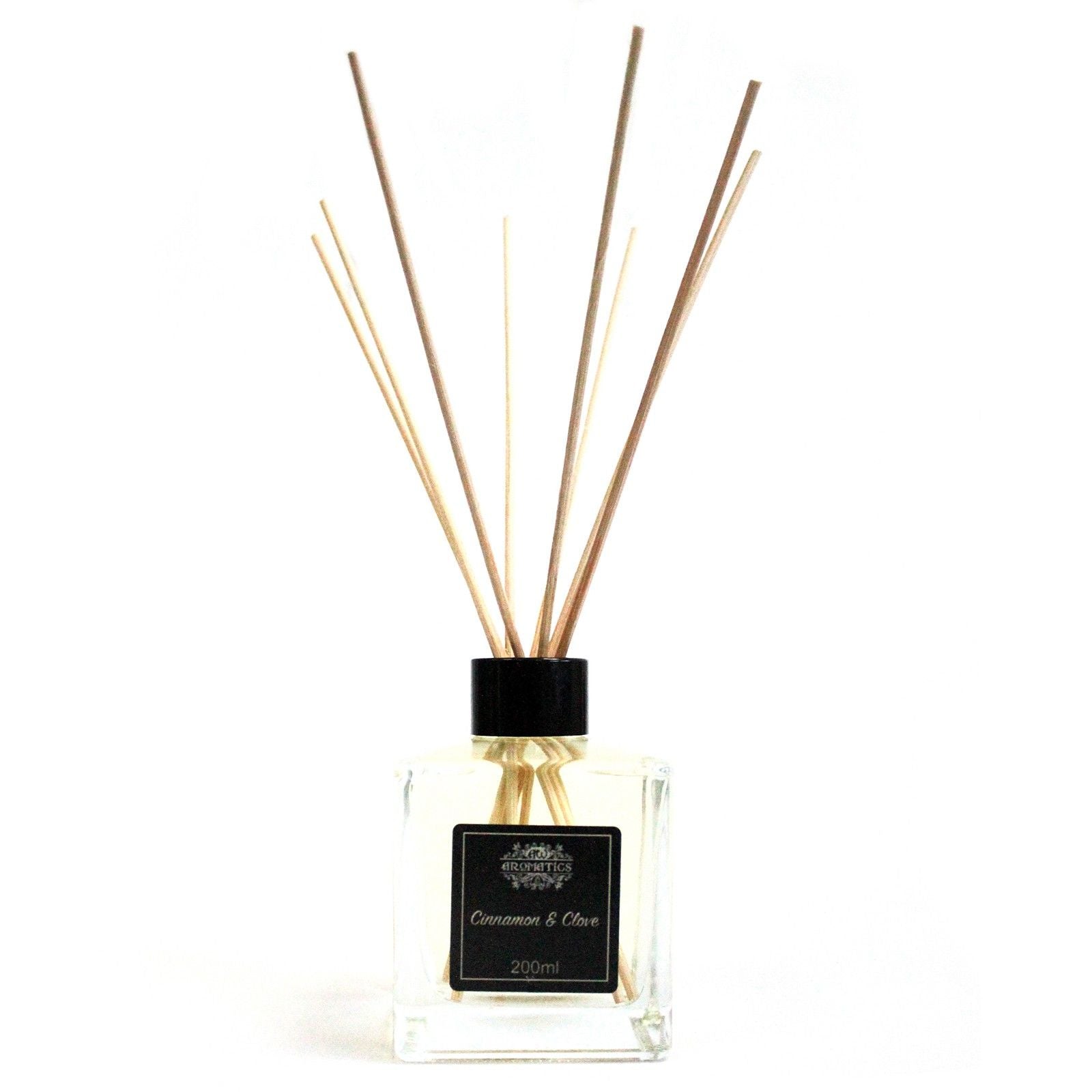 200ml Cinnamon & Clove Essential Oil Reed Diffuser - Spiru-shop.nl