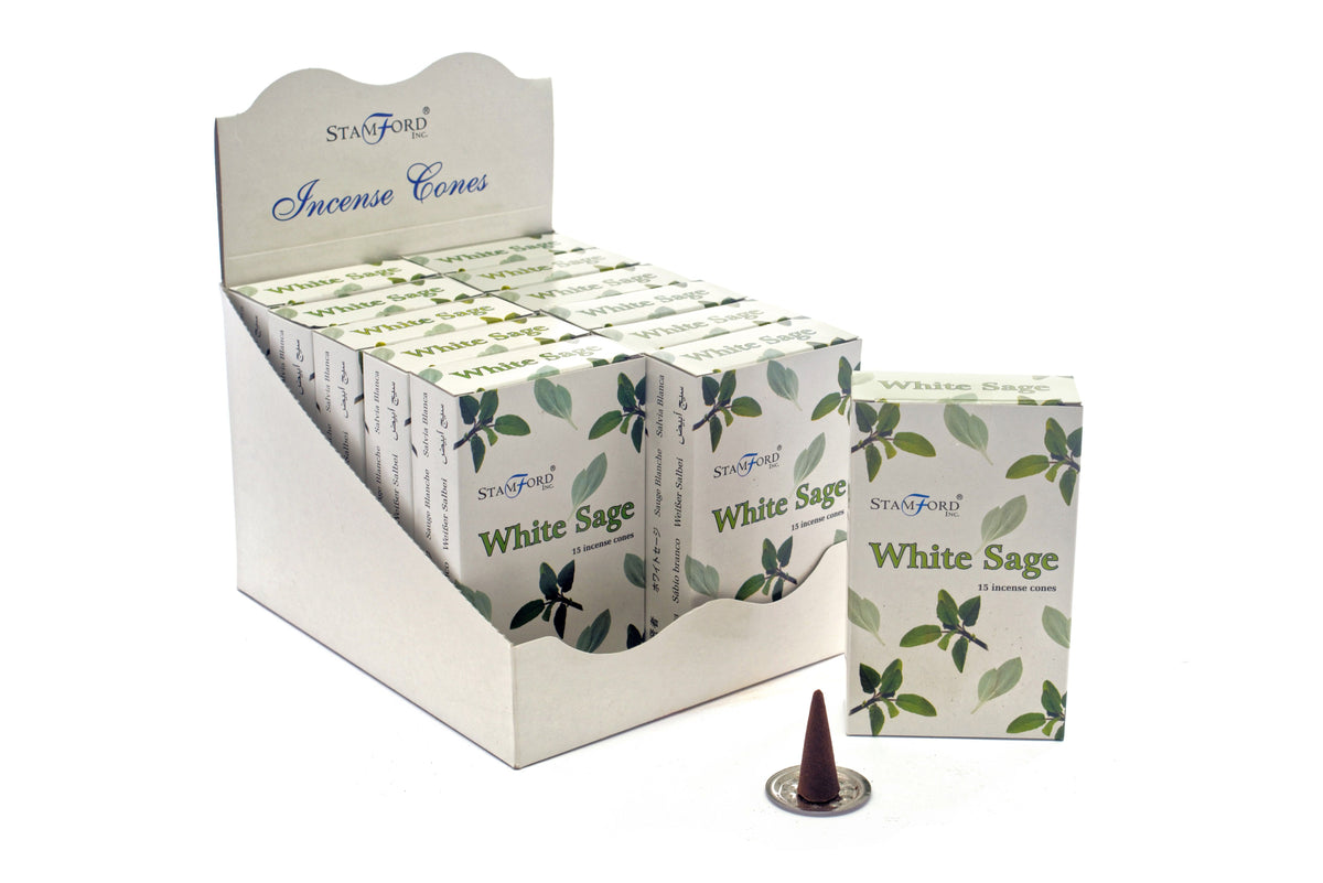 White Sage Cones - Spiru-shop.nl