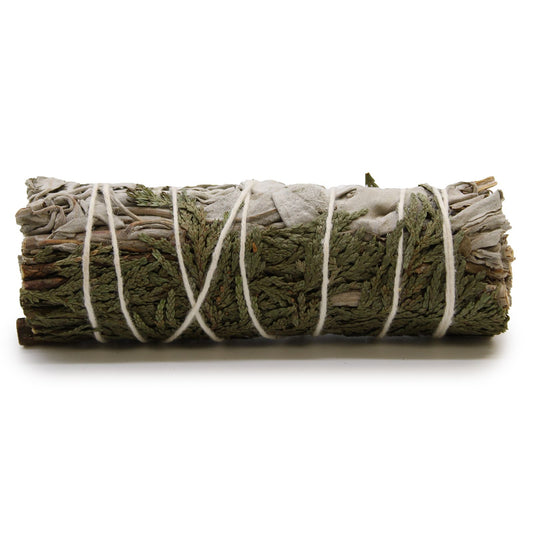 Smudge Stick - White Sage & Cedar 10cm - Spiru-shop.nl