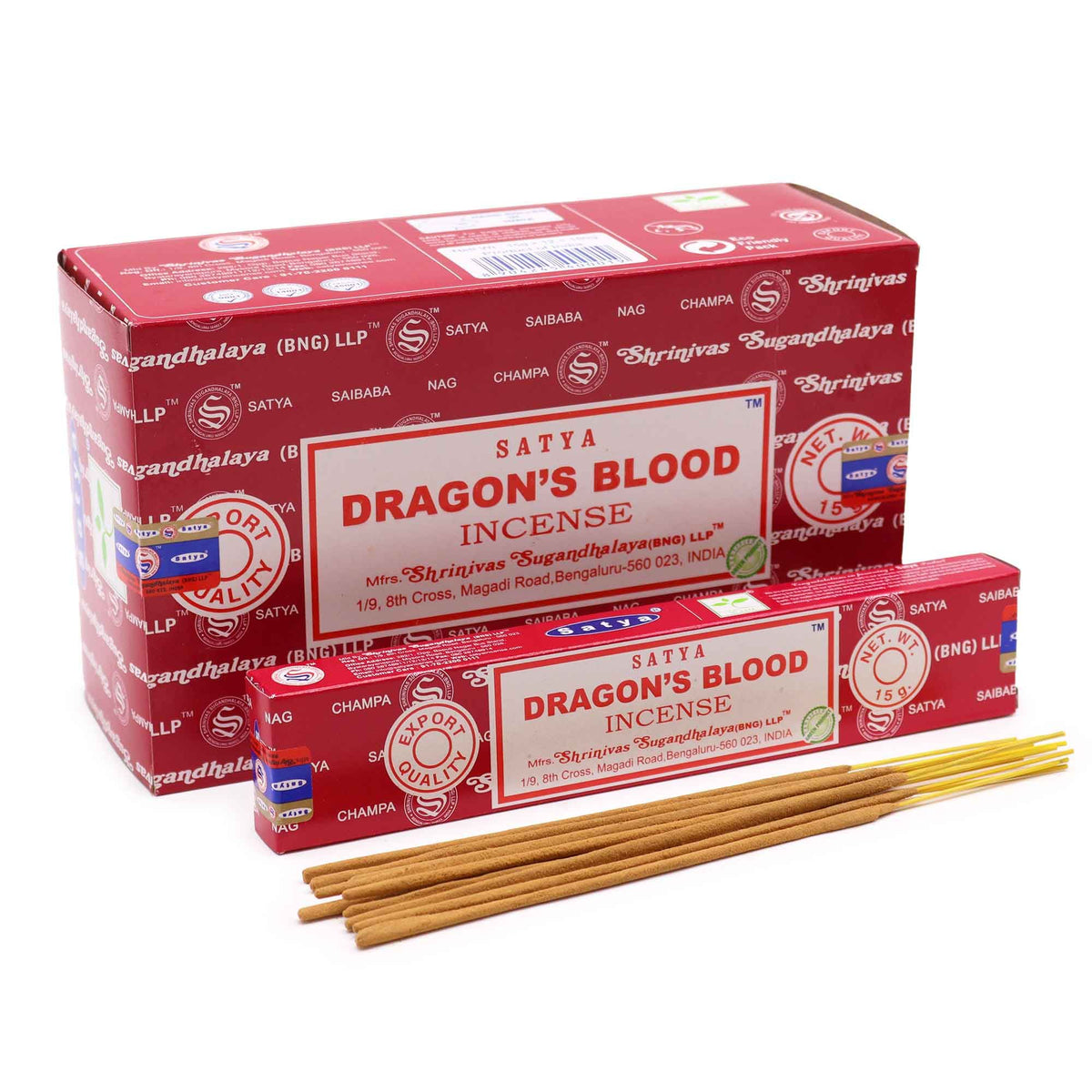 Satya Incense 15gm - Dragon Blood - Spiru-shop.nl