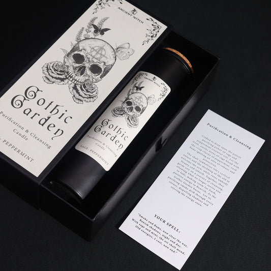 Ancient Witch Purification Candles - Gothic Garden - Spiru-shop.nl