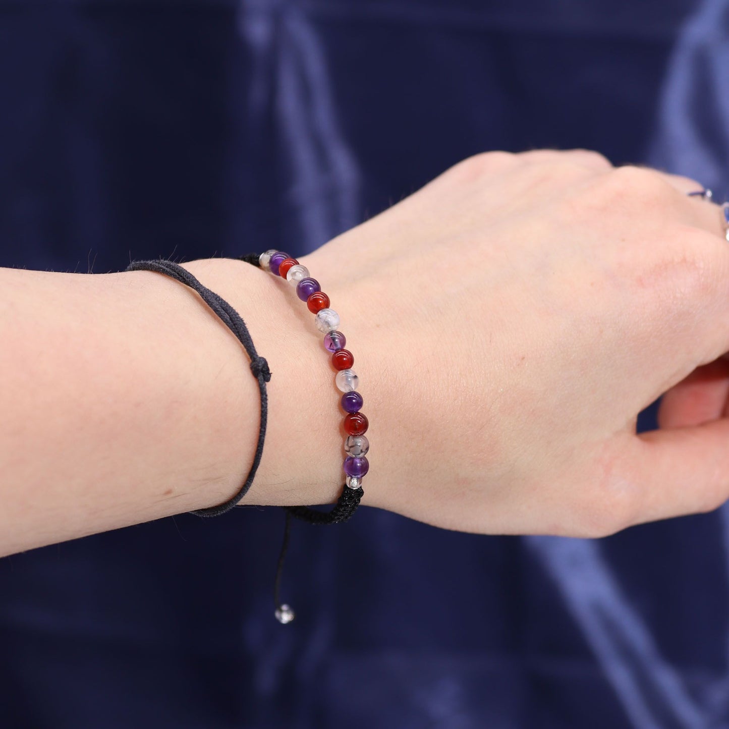 Zodiac Crystal Candle with Gemstone Bracelet - Virgo - Spiru-shop.nl