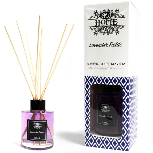 120ml Reed Diffuser - Lavender Fields - Spiru-shop.nl
