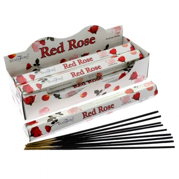 Red Rose Premium Incense - Spiru-shop.nl