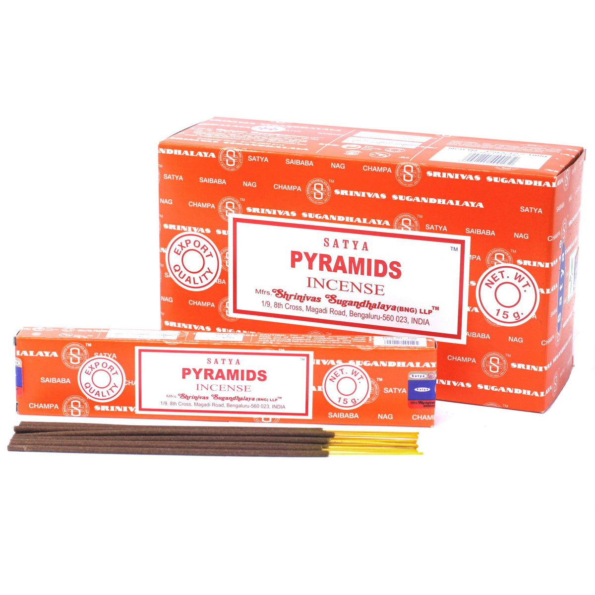 Satya Incense 15gm - Pyramid - Spiru-shop.nl