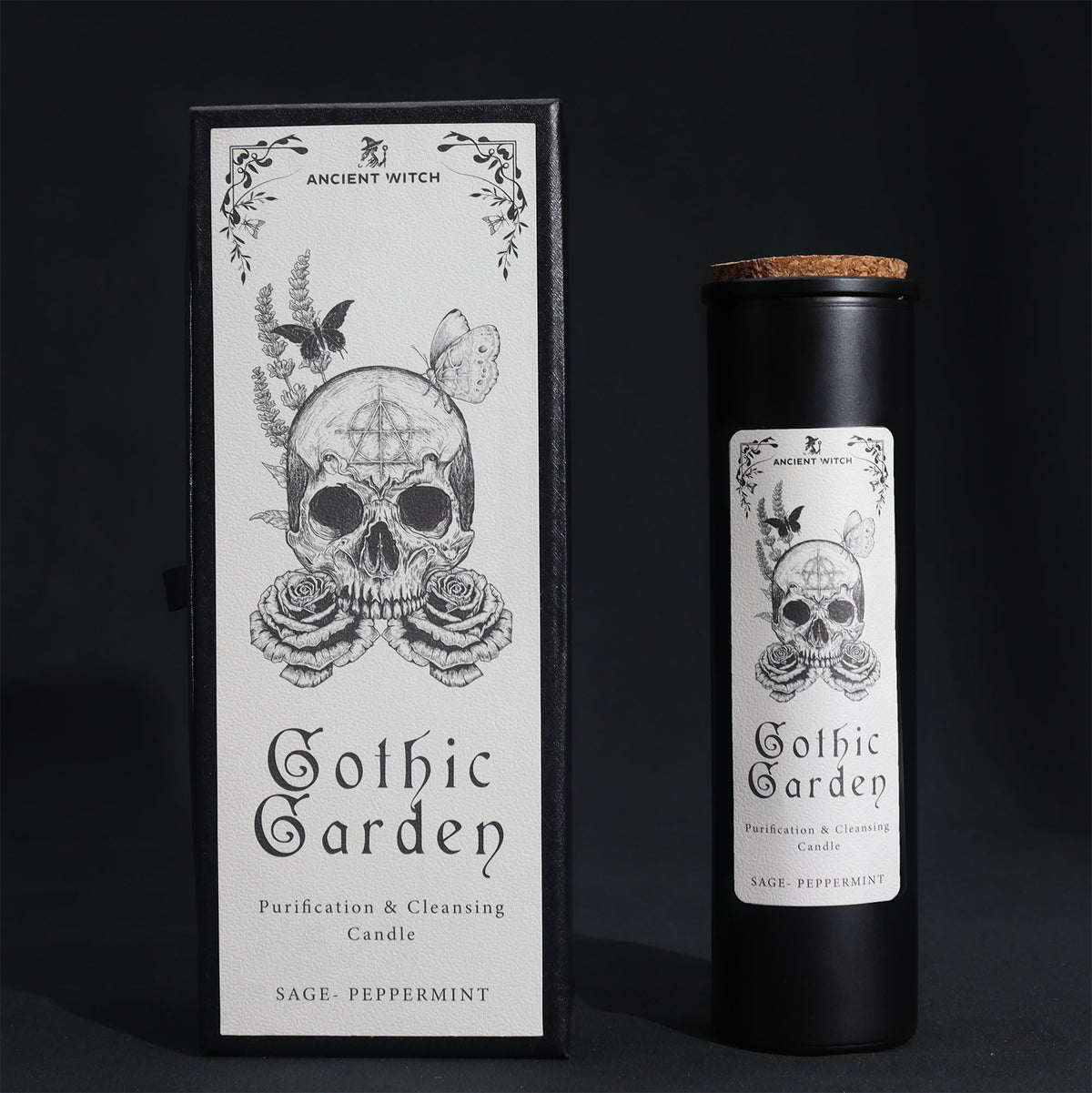 Ancient Witch Purification Candles - Gothic Garden - Spiru-shop.nl