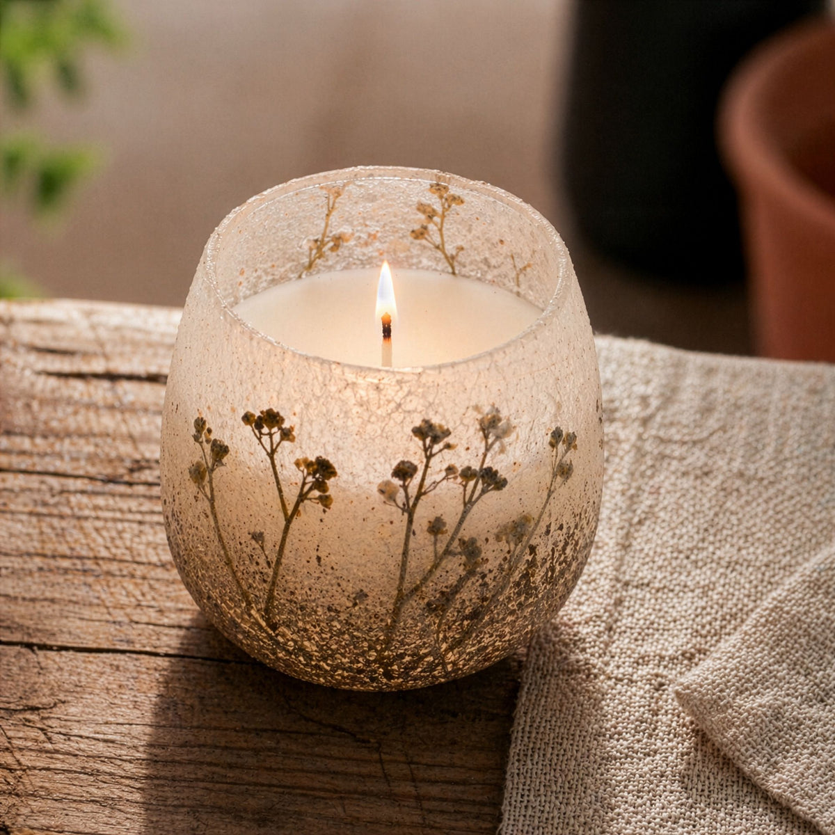 Medium Glass Jar Candles - Wildlight Woods - Spiru-shop.nl