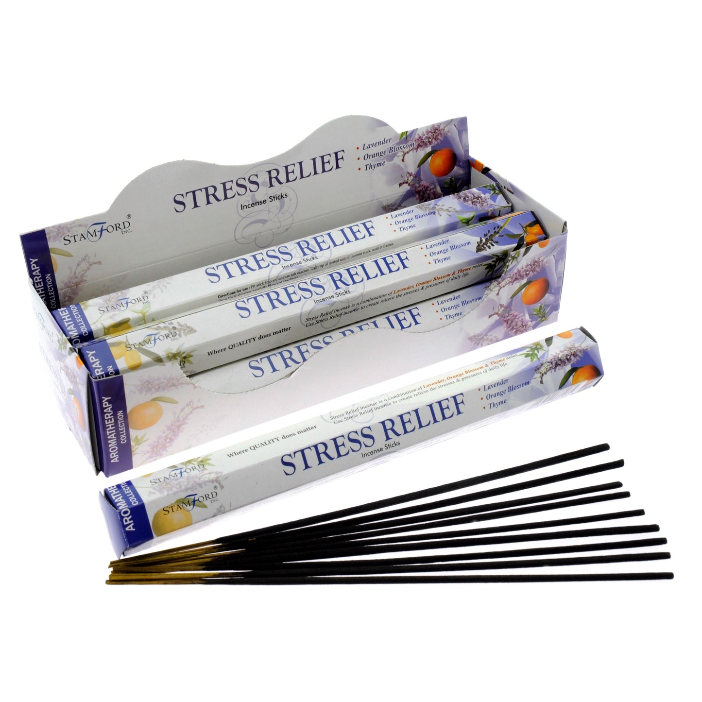 Stress Relief Premium Incense Sticks - Spiru-shop.nl