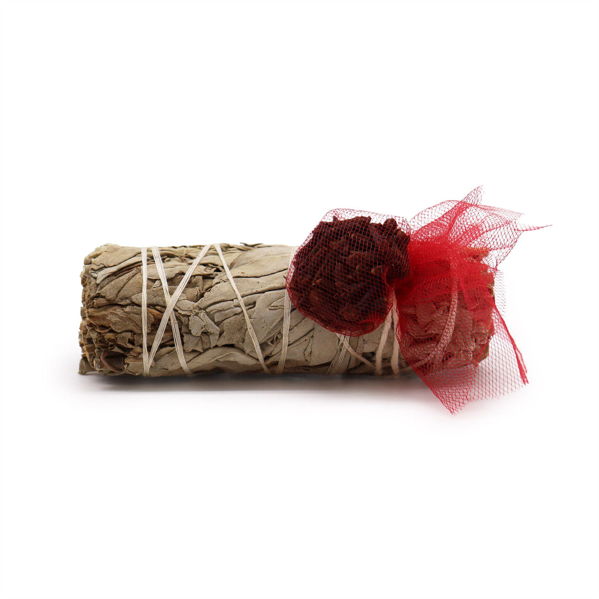 Smudge Stick - White Sage & Clove 10cm - Spiru-shop.nl