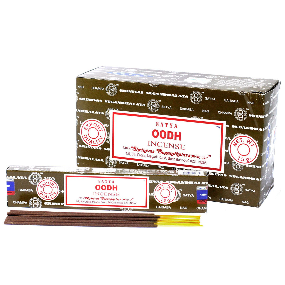 Satya Incense 15gm - Oodh - Spiru-shop.nl