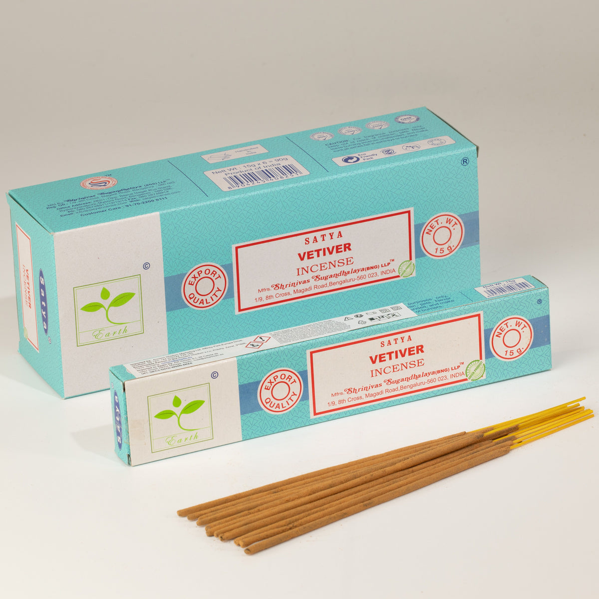 Satya Incense 15gm - Vetiver - Spiru-shop.nl