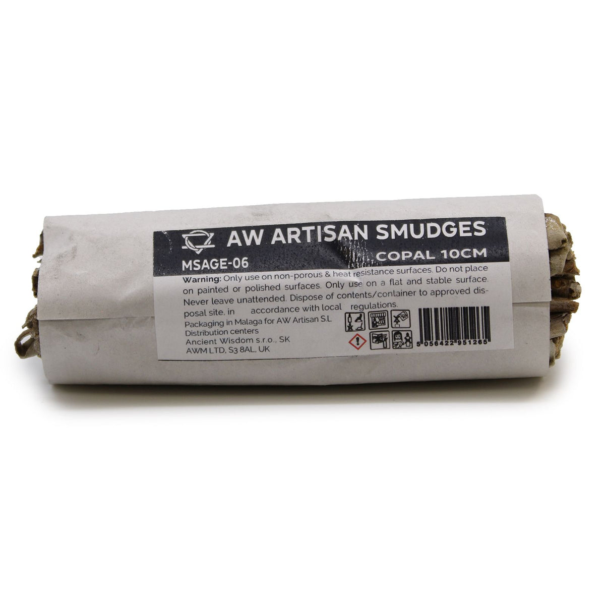 Smudge Stick - White Sage & Copal Resin 10cm - Spiru-shop.nl