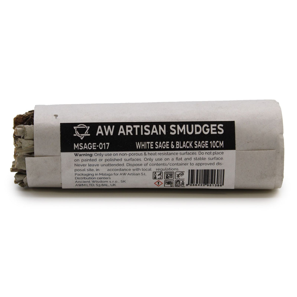 Smudge Stick - White Sage & Black Sage 10cm - Spiru-shop.nl
