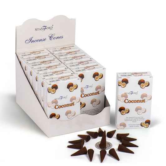 Coconut Incense Cones - Spiru-shop.nl