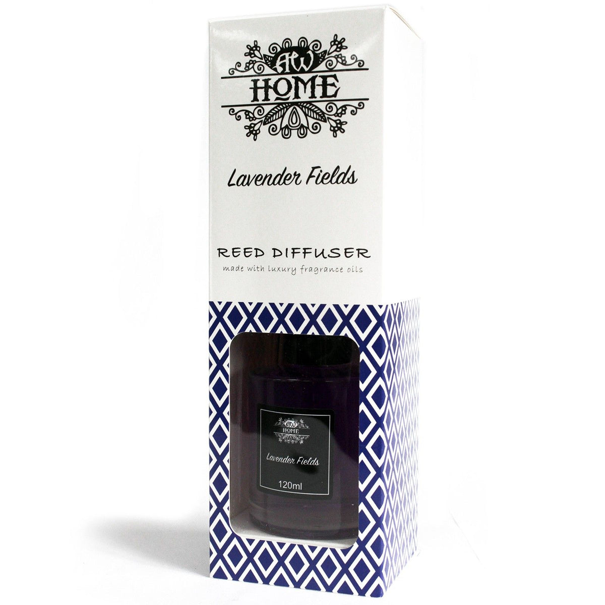 120ml Reed Diffuser - Lavender Fields - Spiru-shop.nl