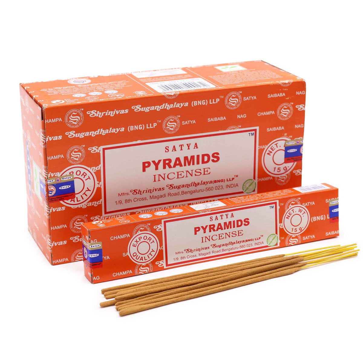 Satya Incense 15gm - Pyramid - Spiru-shop.nl