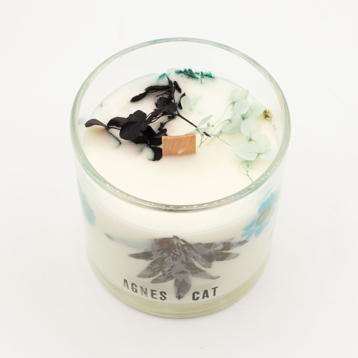 Agnes + Cat Botanical Soy Wax Candle - Seasalt & Moss - Spiru-shop.nl