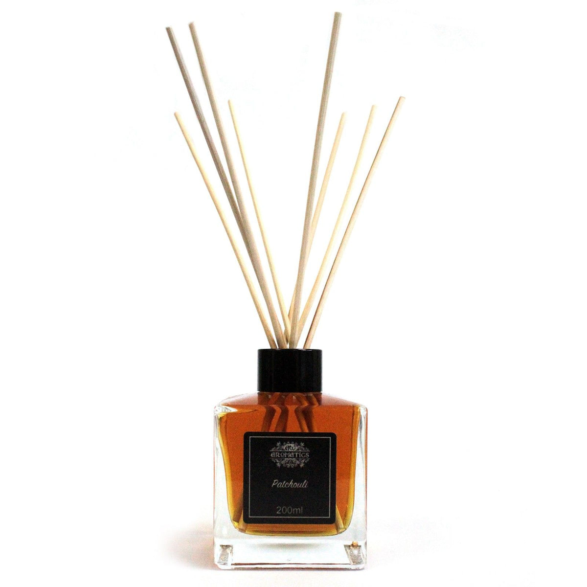200ml Patchouli Essential Oil Reed Diffuser - Spiru-shop.nl