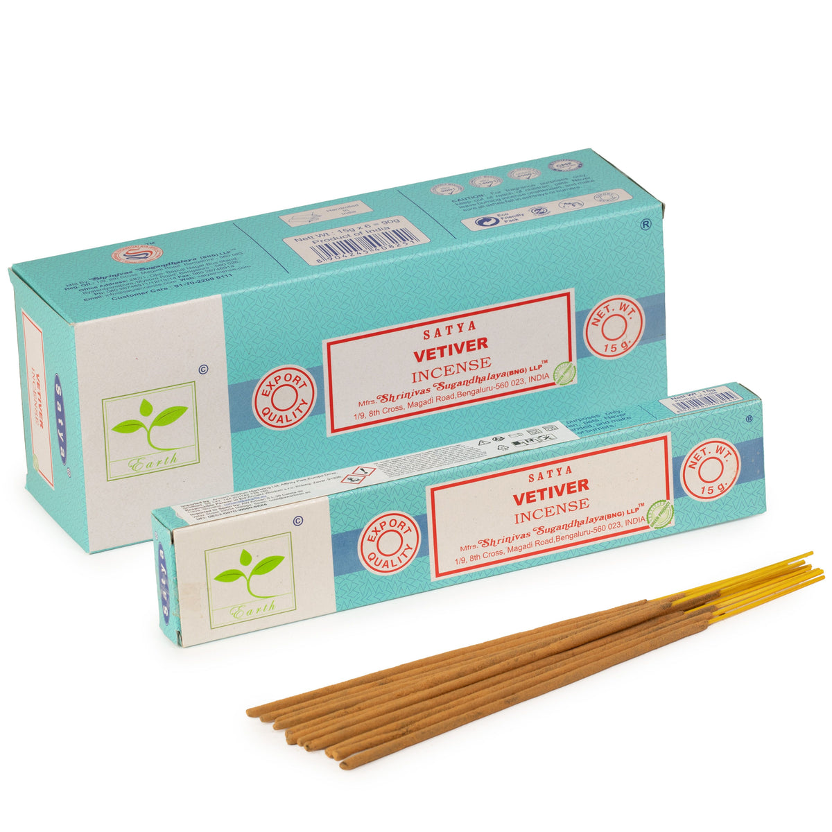 Satya Incense 15gm - Vetiver - Spiru-shop.nl