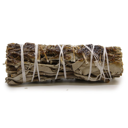Smudge Stick - White Sage & Copal Resin 10cm - Spiru-shop.nl