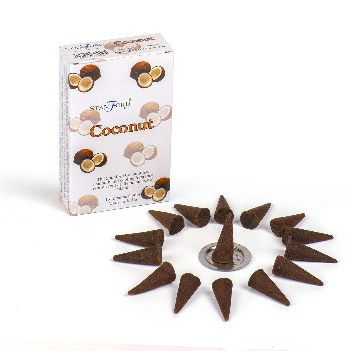 Coconut Incense Cones - Spiru-shop.nl