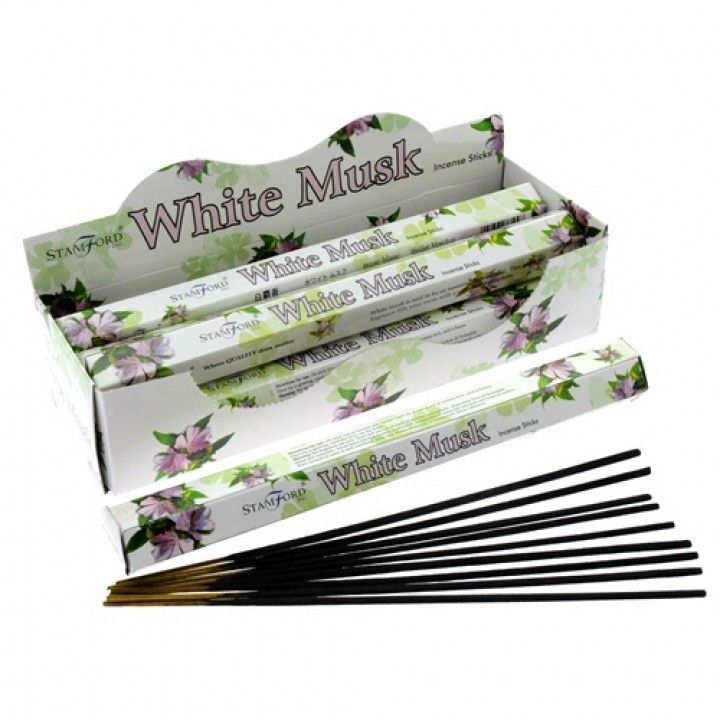 White Musk Premium Incense - Spiru-shop.nl