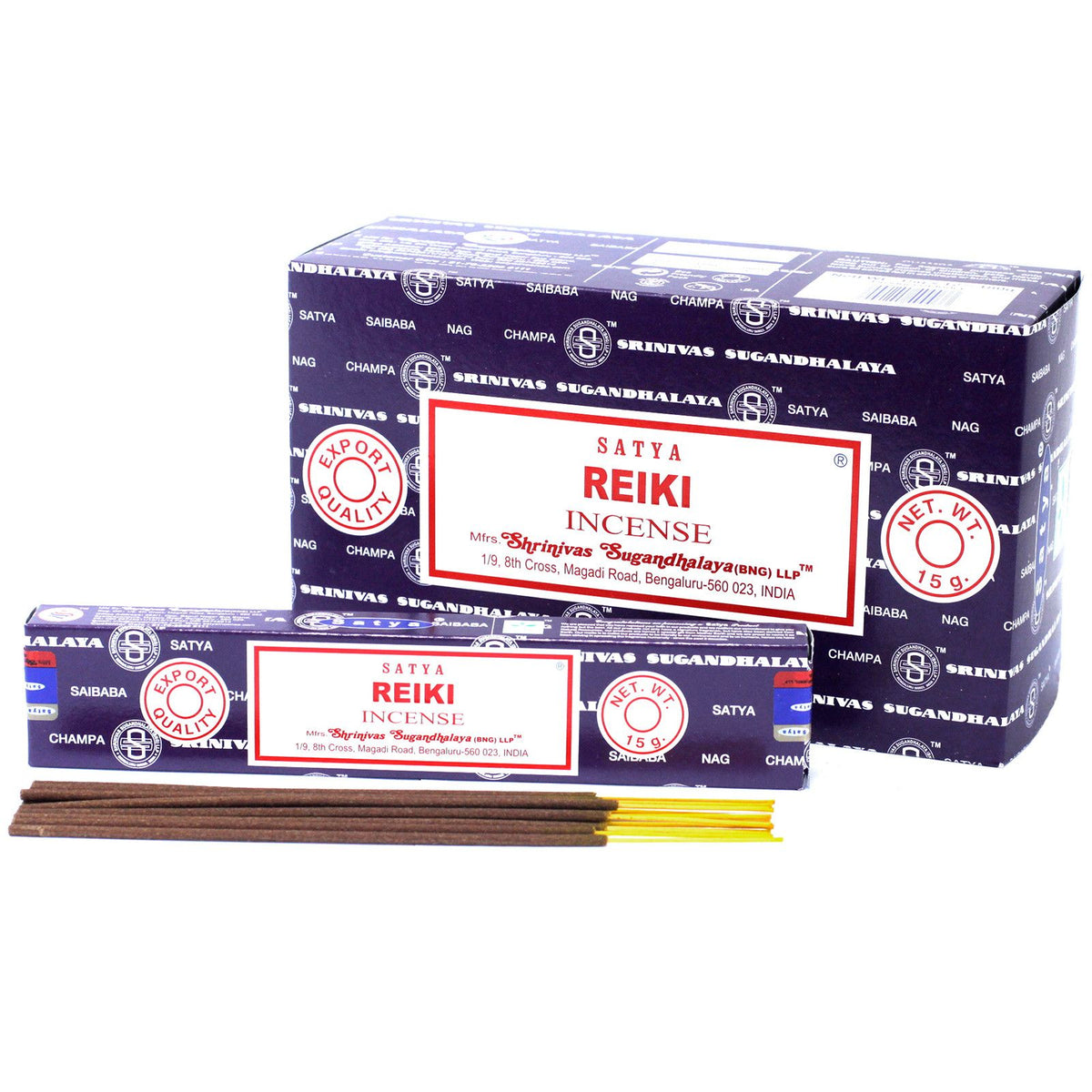 Satya Incense 15gm - Reiki - Spiru-shop.nl