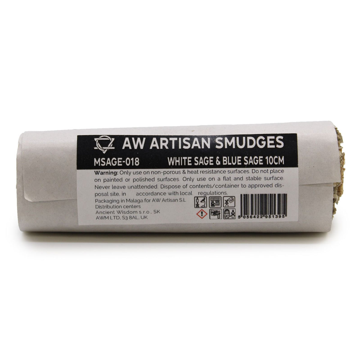 Smudge Stick - White Sage & Blue Sage 10cm - Spiru-shop.nl
