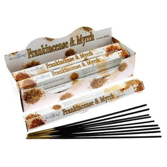 Frank Premium Incense Sticks & Myrrh Premium Incense Sticks - Spiru-shop.nl