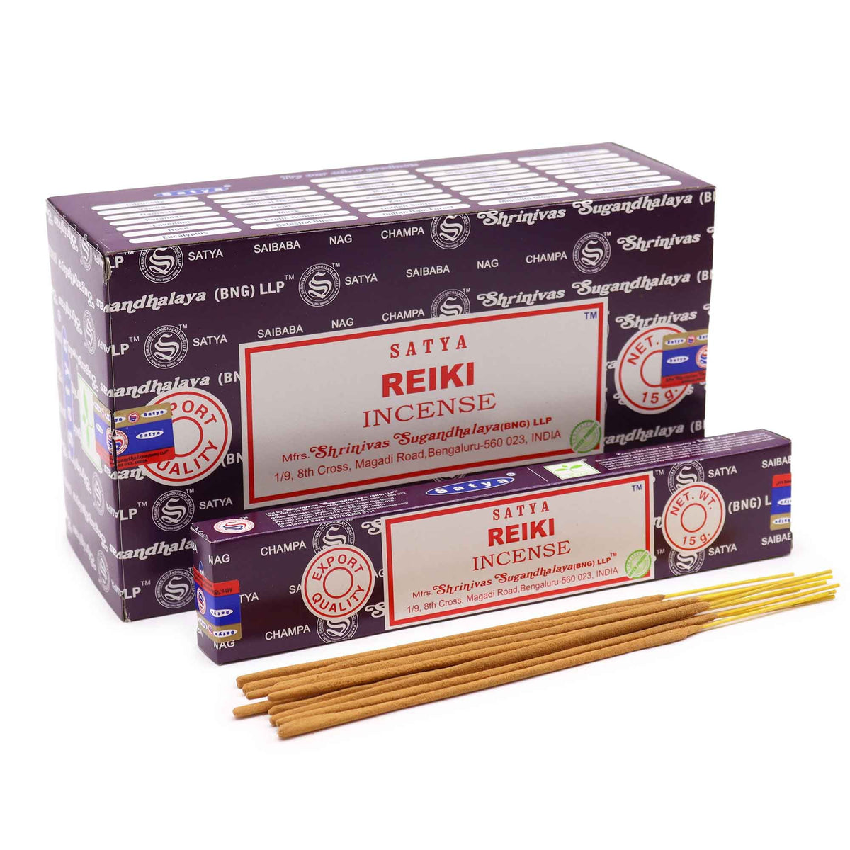 Satya Incense 15gm - Reiki - Spiru-shop.nl