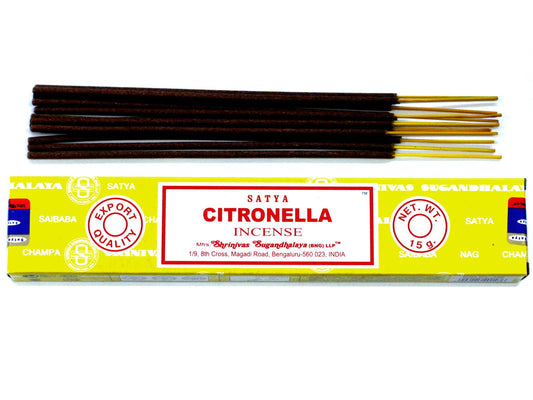 Satya Incense 15gm - Citronella - Spiru-shop.nl