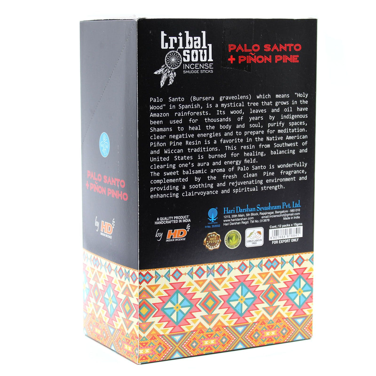 Tribal Soul Incense - Palo Santo + Pinon Pine - Spiru-shop.nl