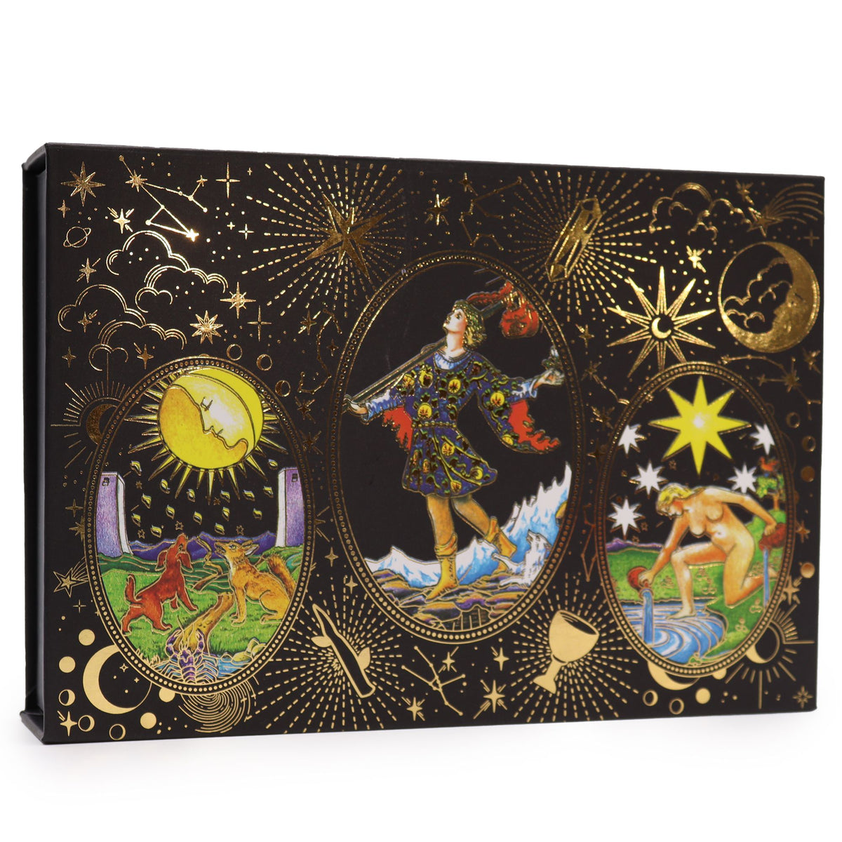 Gold Foil Tarot - Let the Magic Begin - Gift Set - Spiru-shop.nl