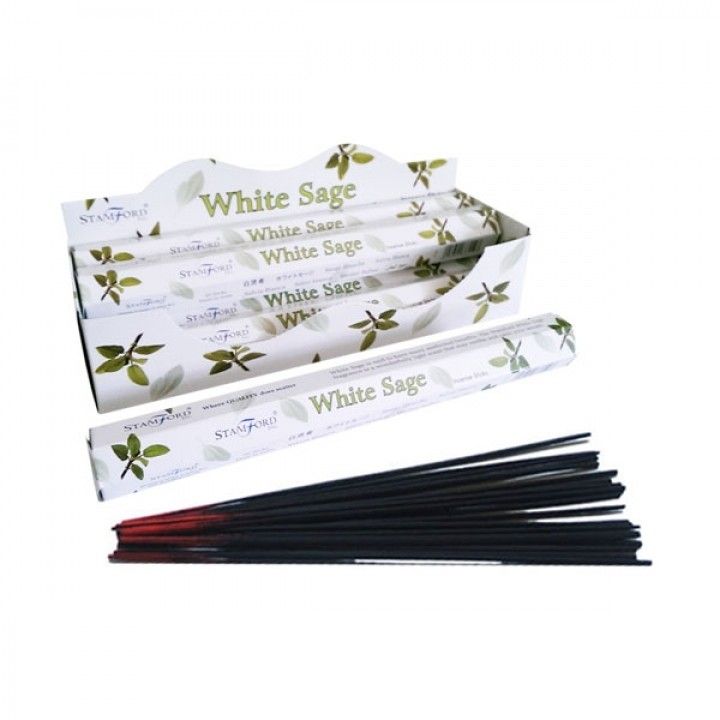 White Sage Premium Incense Sticks - Spiru-shop.nl