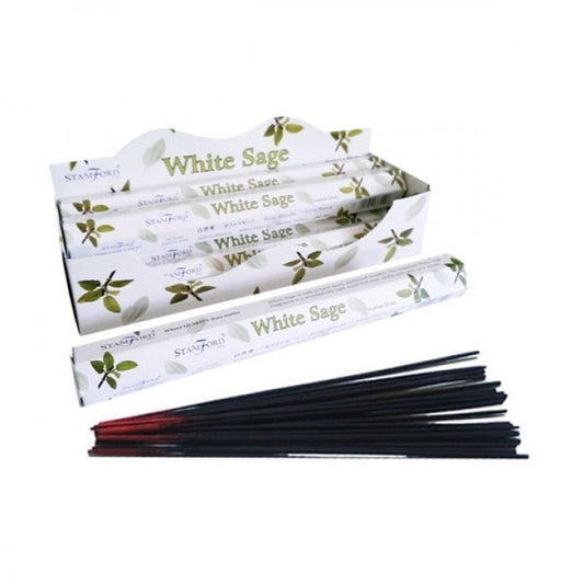 White Sage Premium Incense Sticks - Spiru-shop.nl