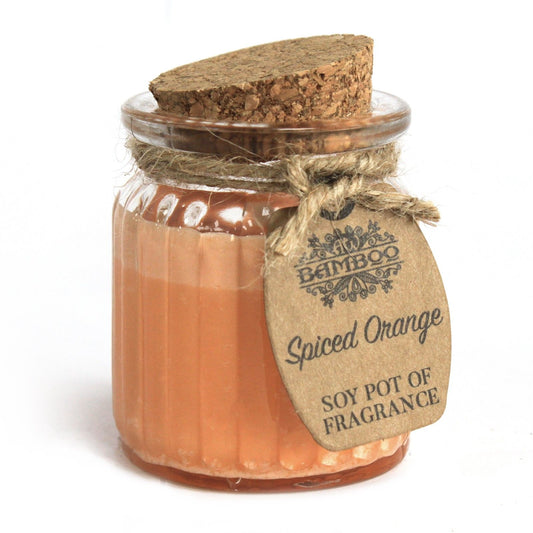 Spiced Orange Soy Pot of Fragrance Candle - Spiru-shop.nl