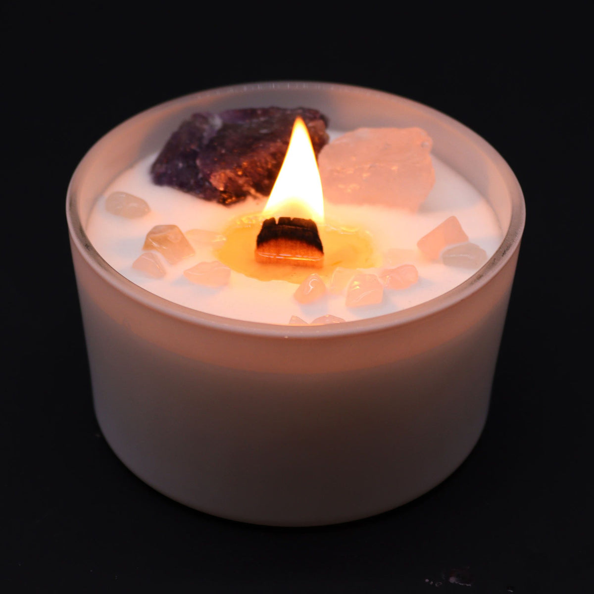 Chakra Crystal Candles - Third Eye Chakra - Spiru-shop.nl
