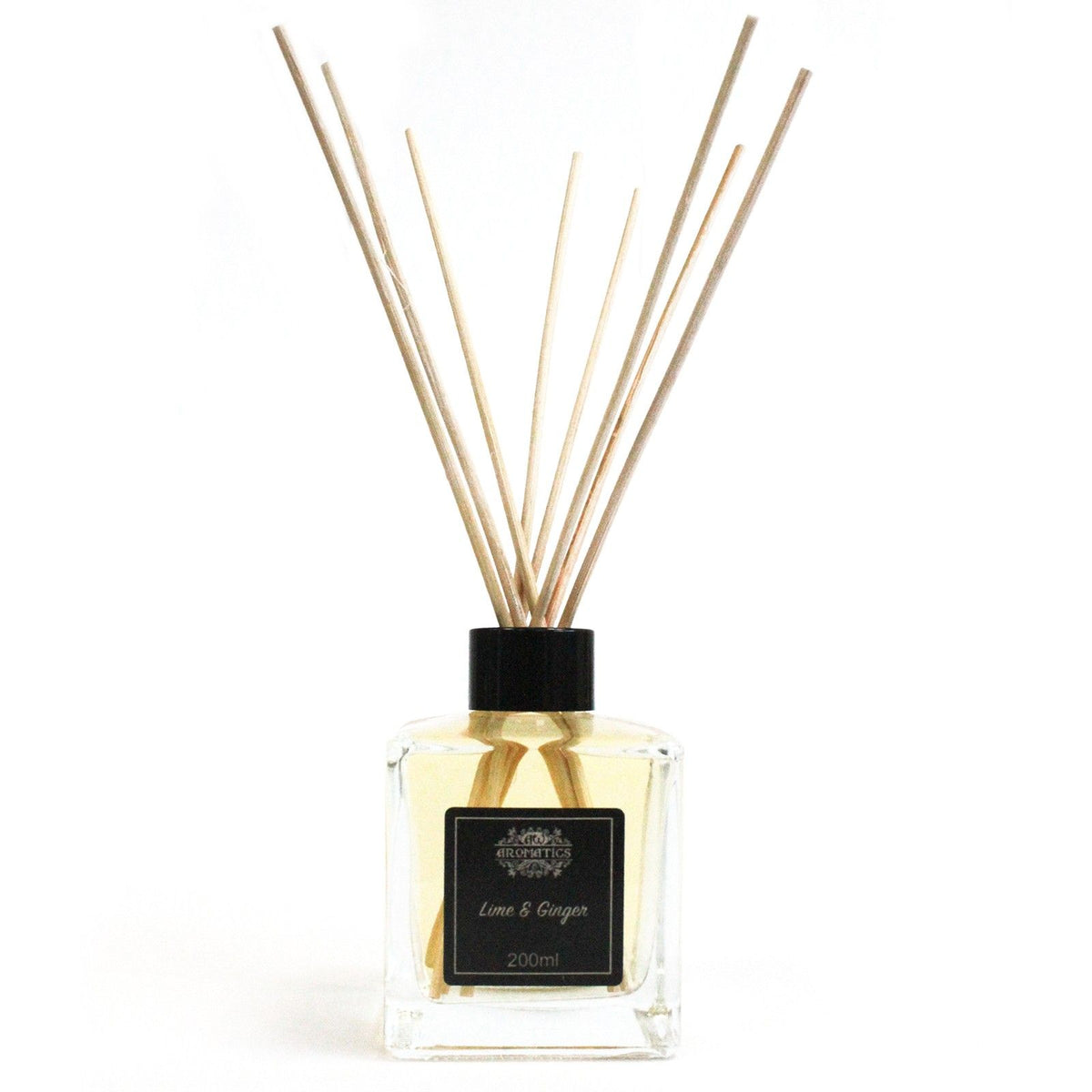 200ml Lime & Ginger Essential Oil Reed Diffuser - Spiru-shop.nl