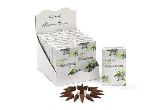 White Musk Incense Cones - Spiru-shop.nl