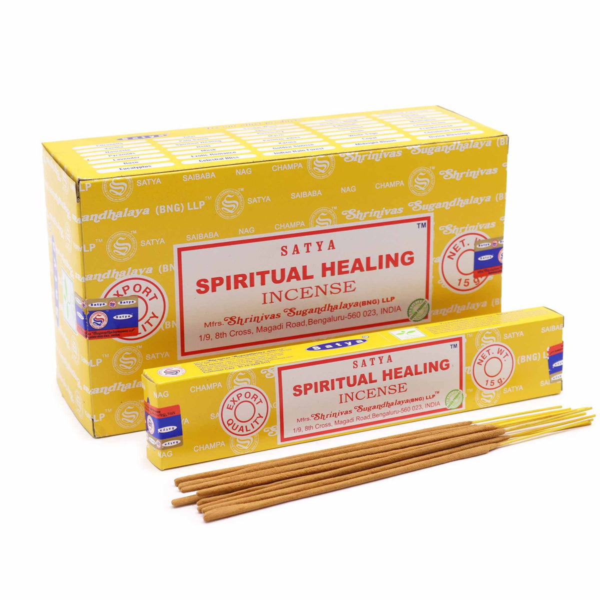Satya Incense 15gm - Spiritual Healing - Spiru-shop.nl