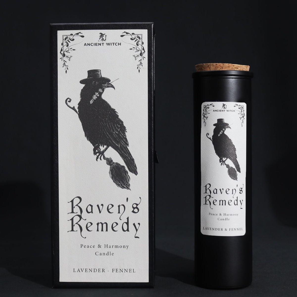 Ancient Witch Purification Candles - Ravens' Remedy - Spiru-shop.nl