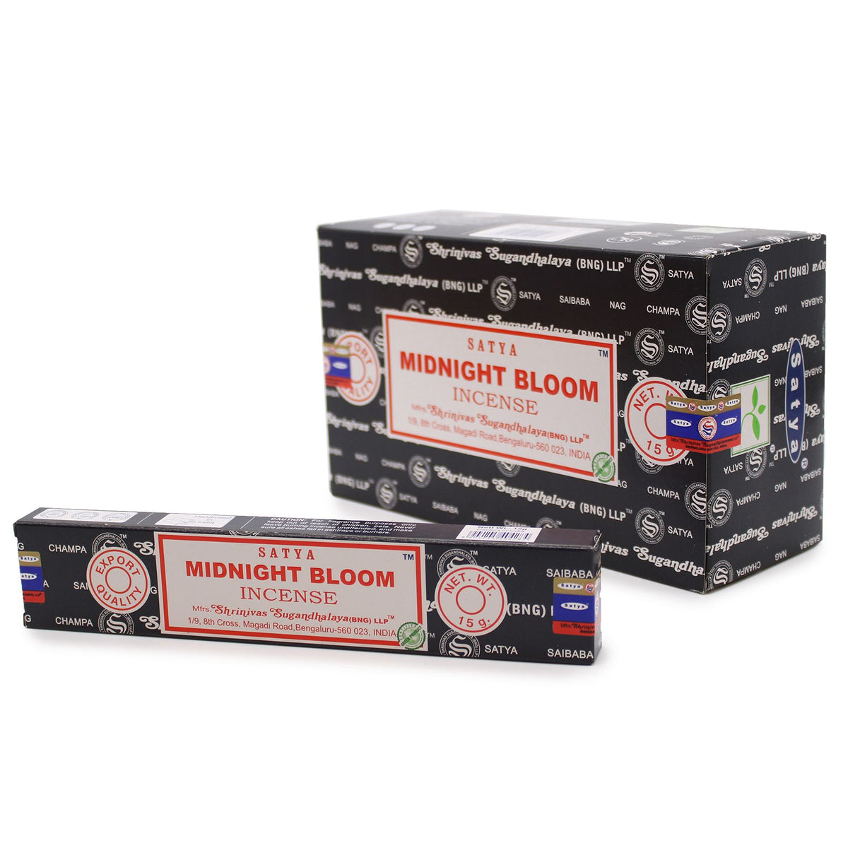 Satya Incense Sticks 15g - Midnight Blossom - Spiru-shop.nl