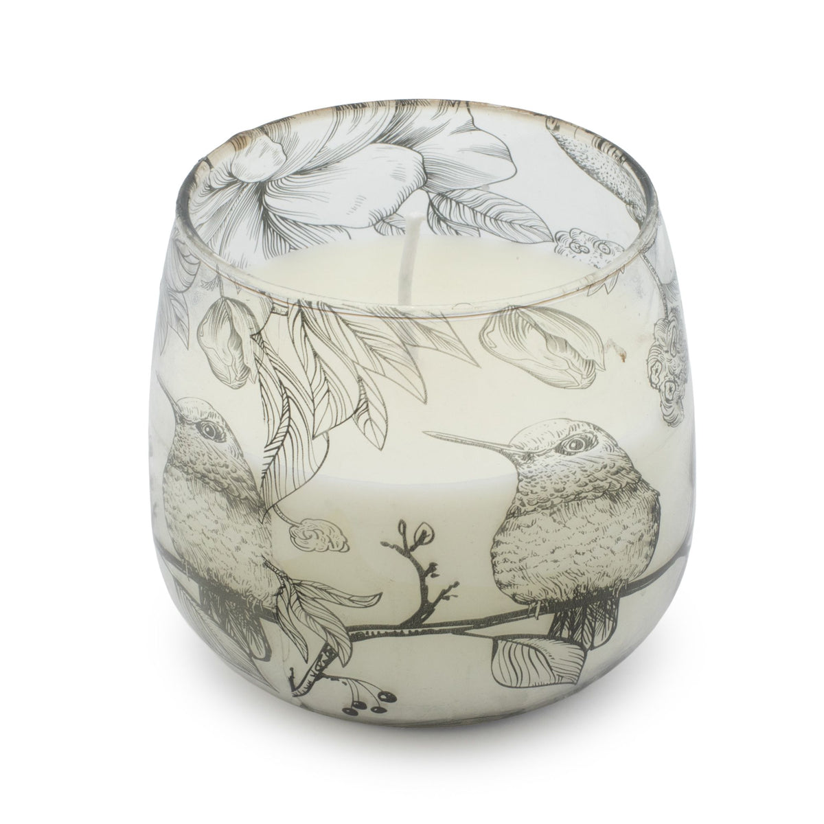 Medium Glass Jar Candles - Drawn by Flame - Spiru-shop.nl