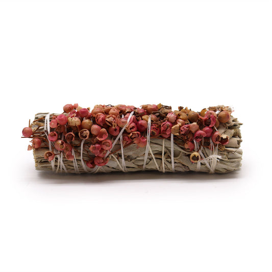 Smudge Stick - White Sage and Pirul Seed - Spiru-shop.nl