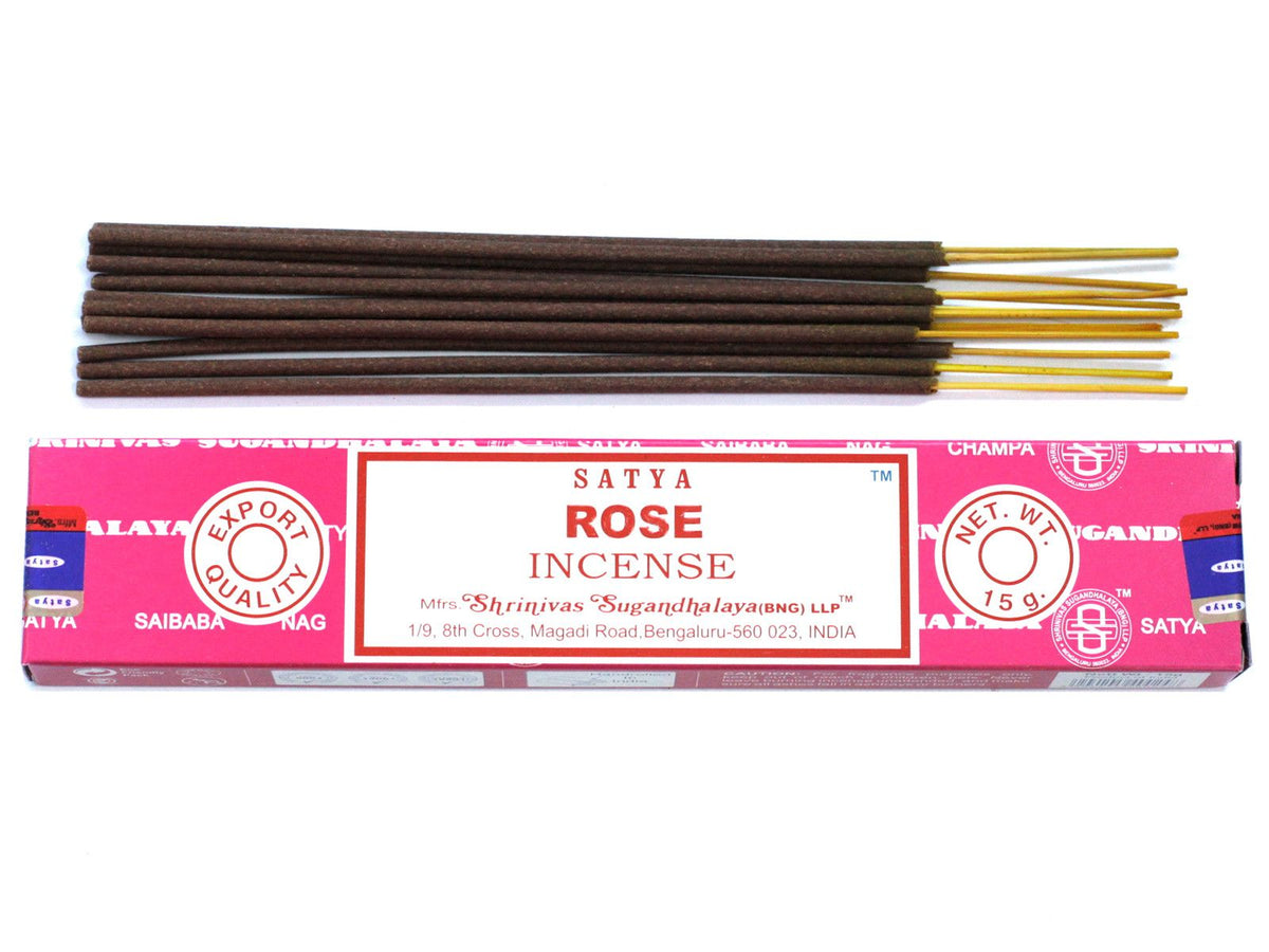 Satya Incense 15gm - Rose - Spiru-shop.nl