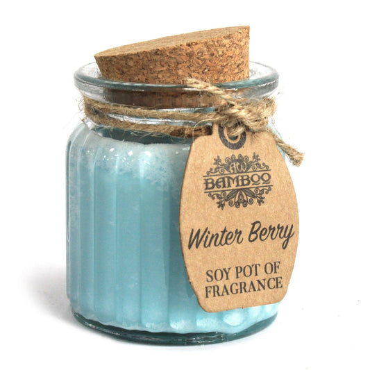 Winter Berry Soy Pot of Fragrance Candles - Spiru-shop.nl