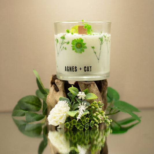 Agnes + Cat Botanical Soy Wax Candle - Fellberry - Spiru-shop.nl