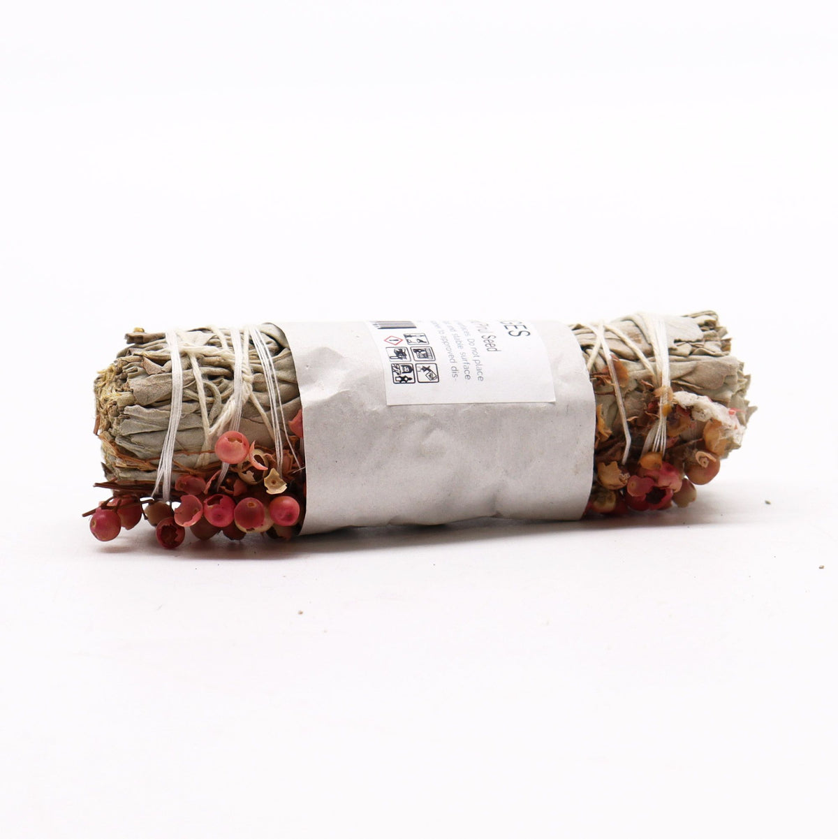 Smudge Stick - White Sage and Pirul Seed - Spiru-shop.nl