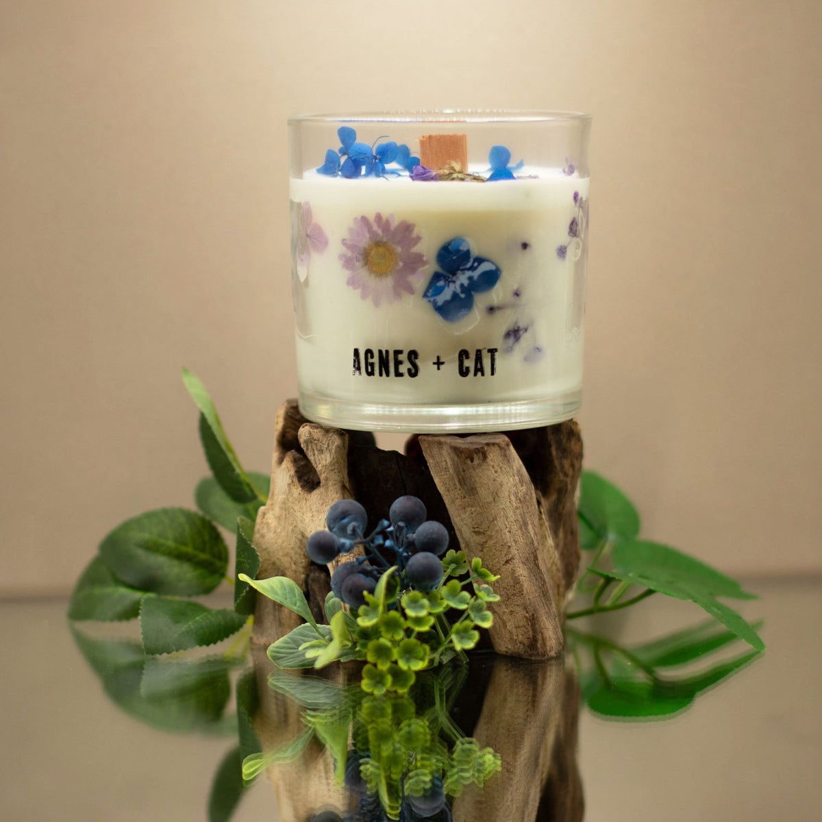 Agnes + Cat Botanical Soy Wax Candle - Moorland - Spiru-shop.nl